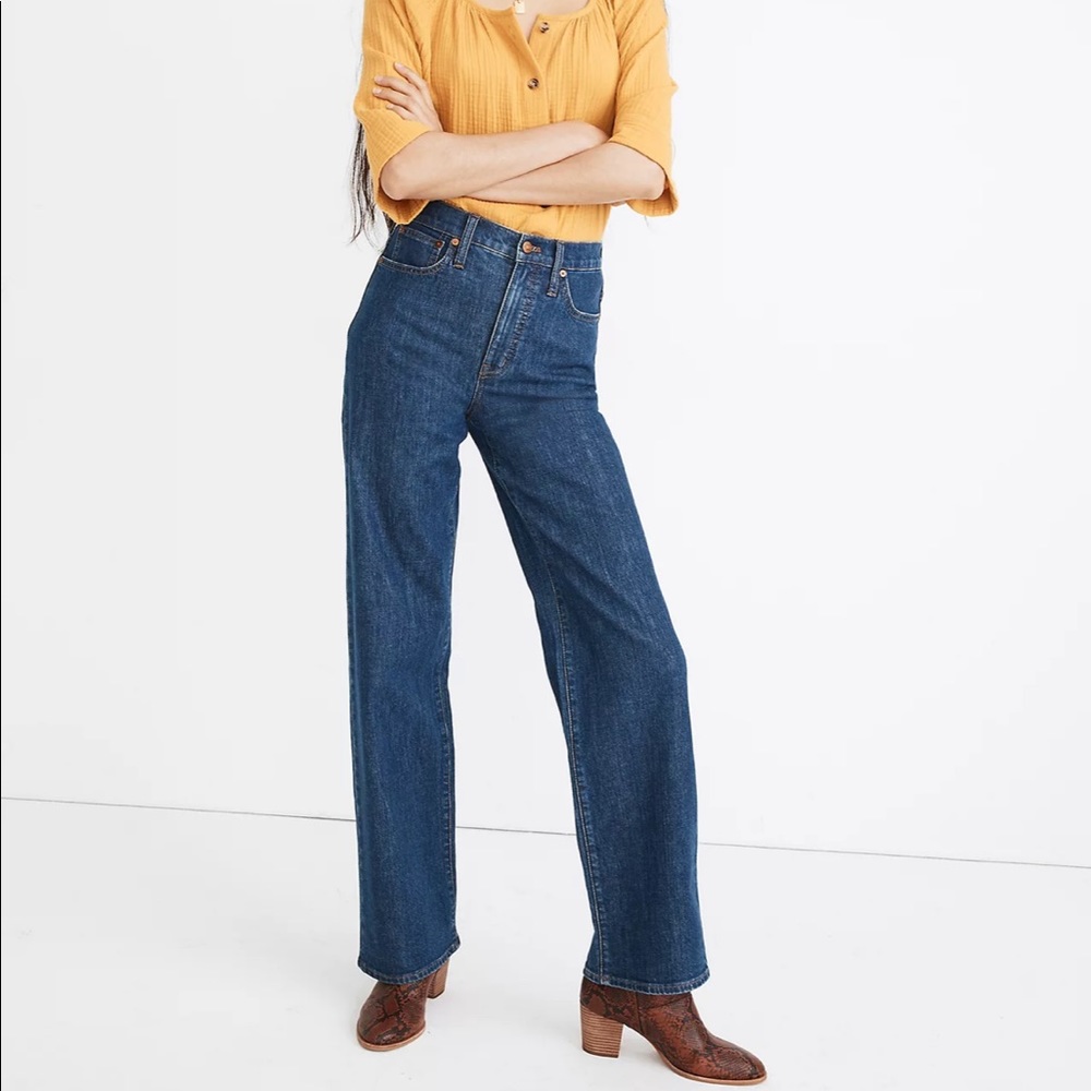 Slim Wide-Leg Full-Length Jeans Madewell